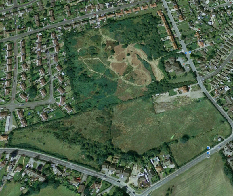 Google map of Selston Common - 26/09/07
