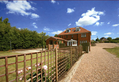Rear of property from the lawn.
